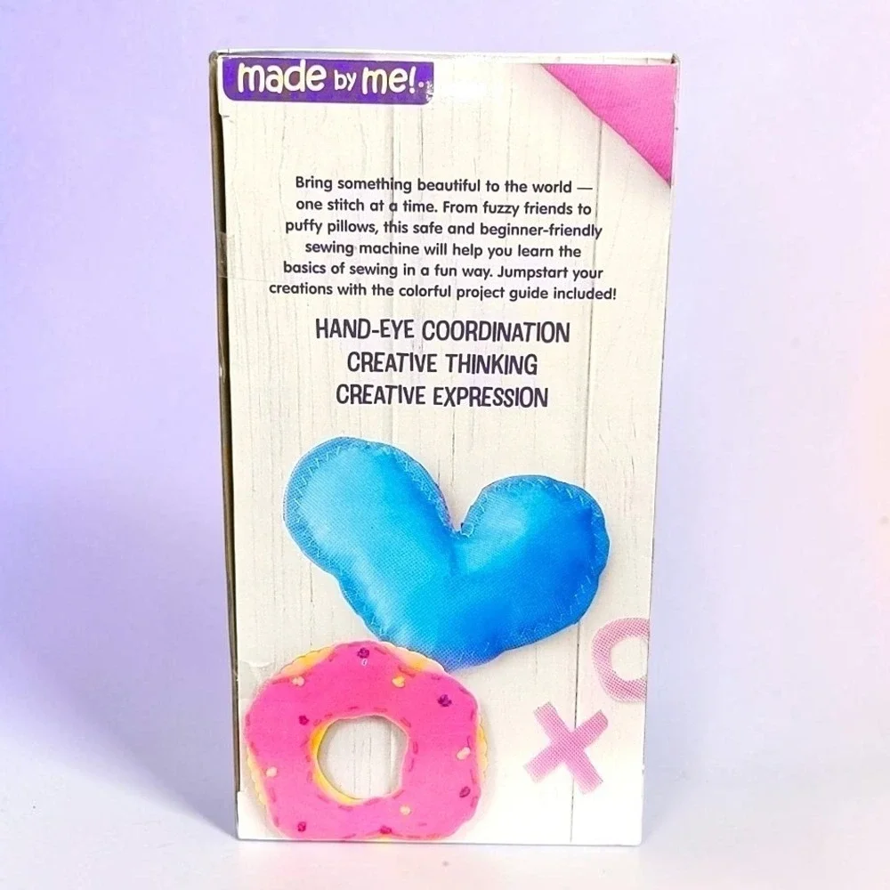 Made By Me My Very Own Sewing Machine Kids Beginner Craft Motorized Toy Kit NIB